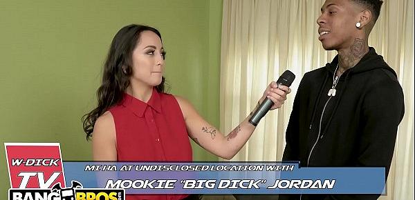  BANGBROS - Reporter Mi Ha Interviews Our Newest Young Pornstar Mookie On Monsters Of Cock